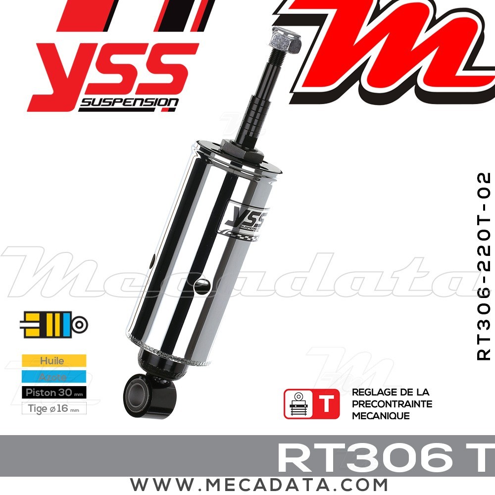 Amortisseur ~ YSS RT306-220T-02-1Z