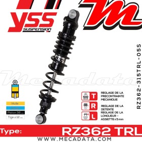 Amortisseur ~ YSS RZ362-315TRL-05S-88