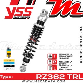 Amortisseur ~ YSS RZ362-320TRL-04-88