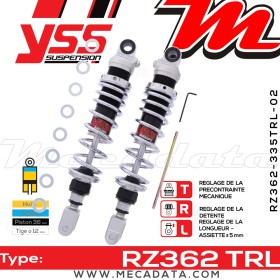 Amortisseur ~ YSS RZ362-335TRL-02-81
