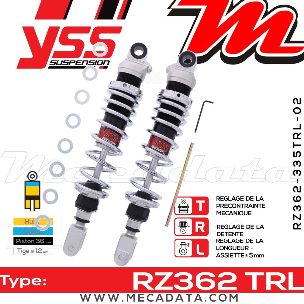 Amortisseur ~ YSS RZ362-335TRL-02-81