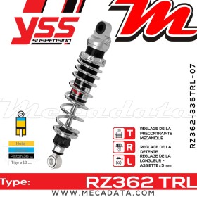 Amortisseur ~ YSS RZ362-335TRL-07-81