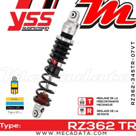Amortisseur ~ YSS RZ362-345TR-07VT-88