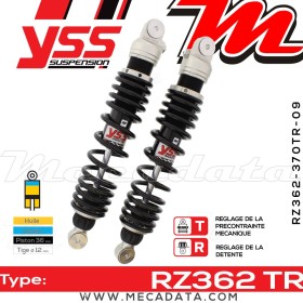 Amortisseur ~ YSS RZ362-370TR-09-88