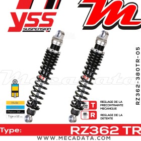 Amortisseur ~ YSS RZ362-380TR-05-88