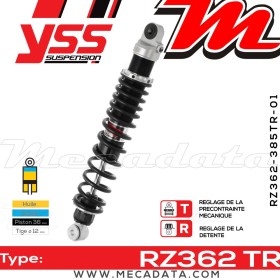 Amortisseur ~ YSS RZ362-385TR-01-88