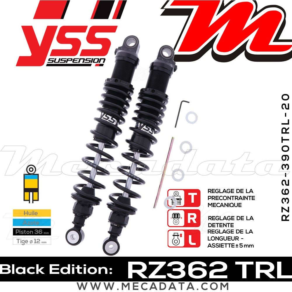 Amortisseur ~ YSS RZ362-390TRL-20-B