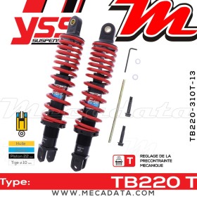 Amortisseur ~ YSS TB220-310T-13-88P