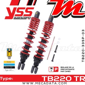 Amortisseur ~ YSS TB220-335P-03-85