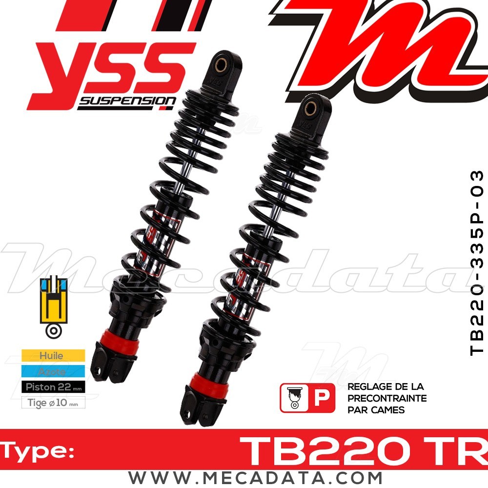 Amortisseur ~ YSS TB220-335P-03-88