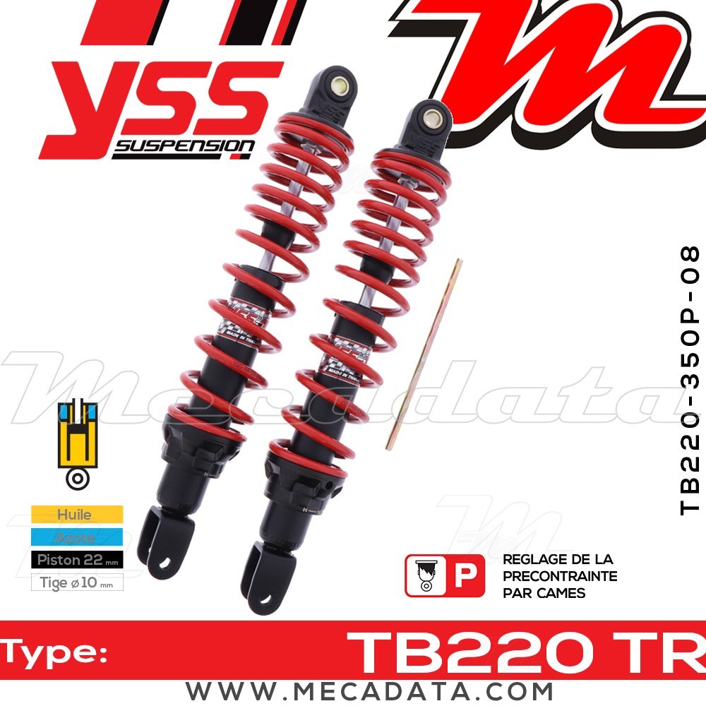Amortisseur ~ YSS TB220-350P-08-85