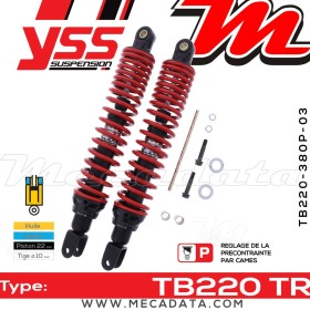 Amortisseur ~ YSS TB220-380P-03-85