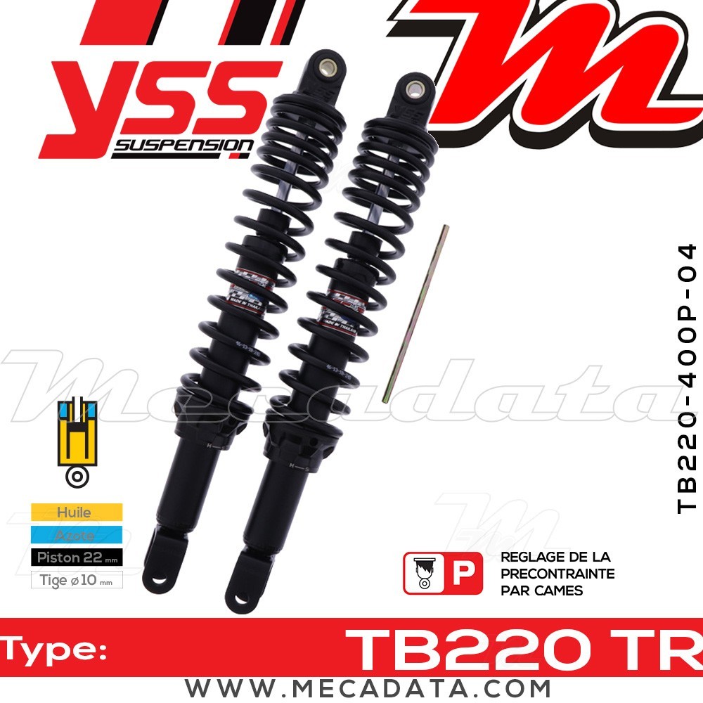 Amortisseur ~ YSS TB220-400P-04-88