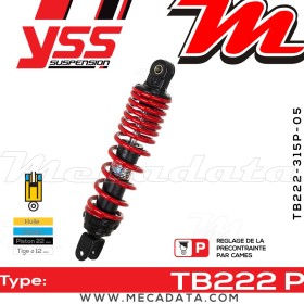 Amortisseur ~ YSS TB222-315P-05-85