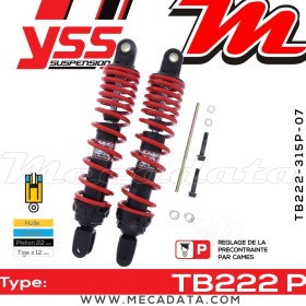 Amortisseur ~ YSS TB222-315P-07-88