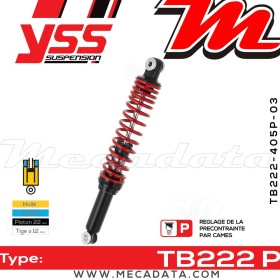 Amortisseur ~ YSS TB222-405P-03-85