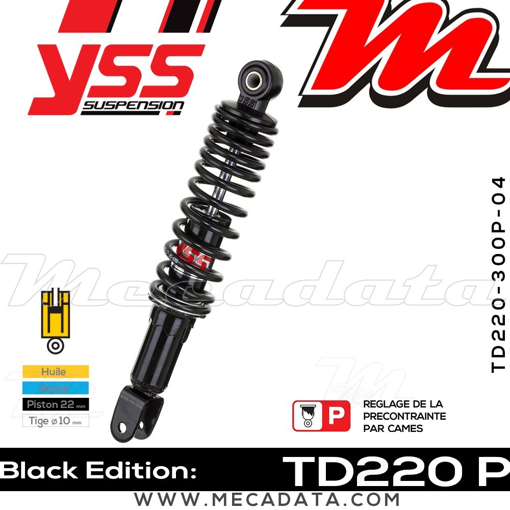 Amortisseur ~ YSS TD220-300P-04-88