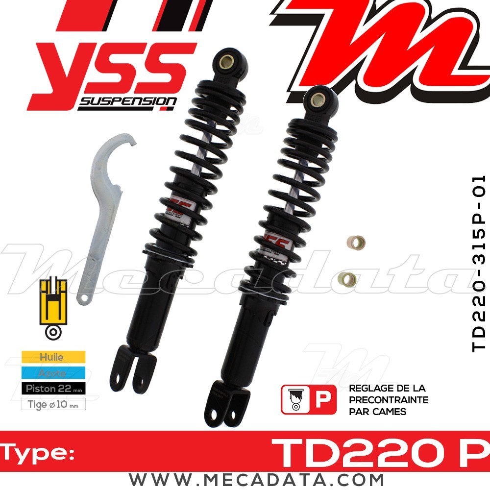 Amortisseur ~ YSS TD220-315P-01-88