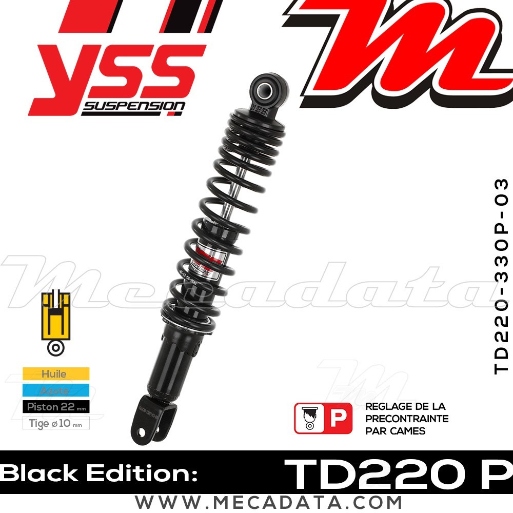 Amortisseur ~ YSS TD220-330P-03-88