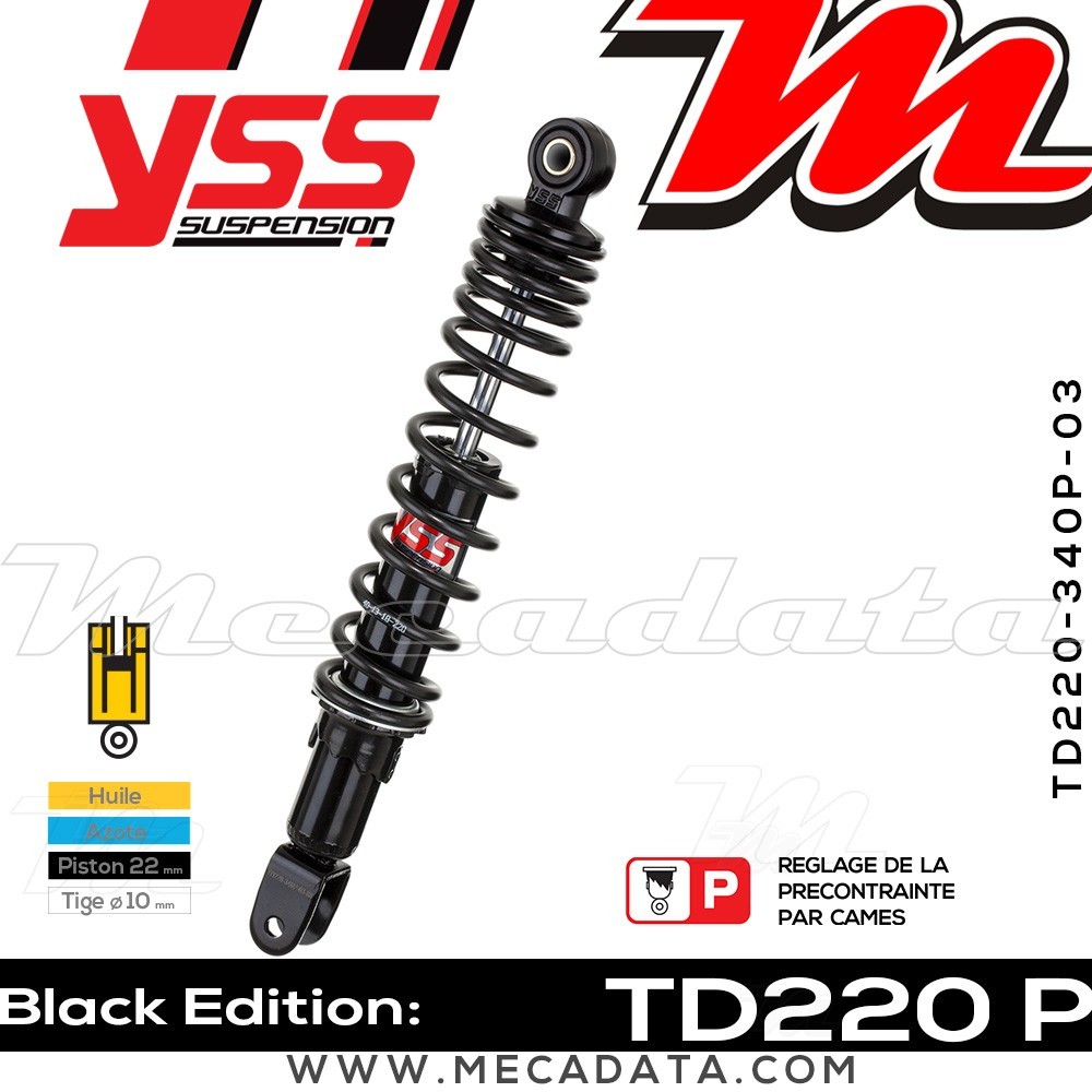 Amortisseur ~ YSS TD220-340P-03-88