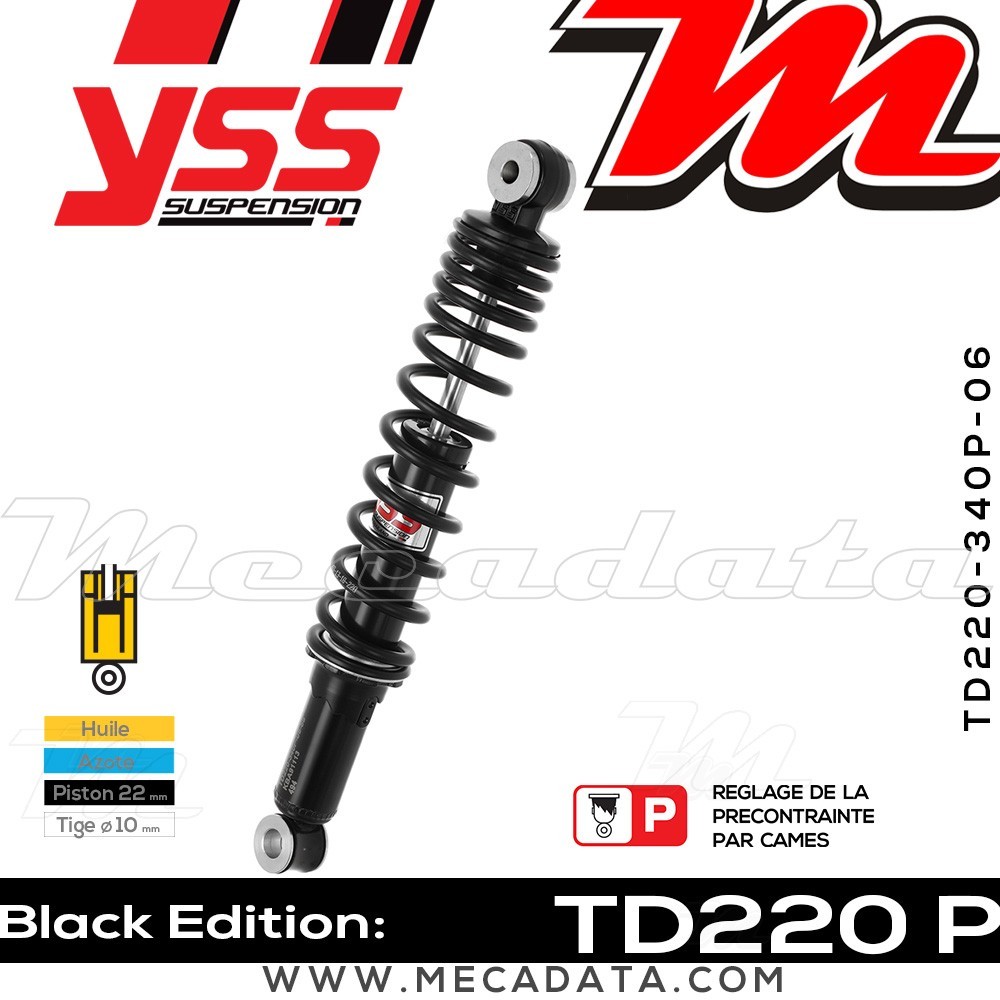 Amortisseur ~ YSS TD220-340P-06-88