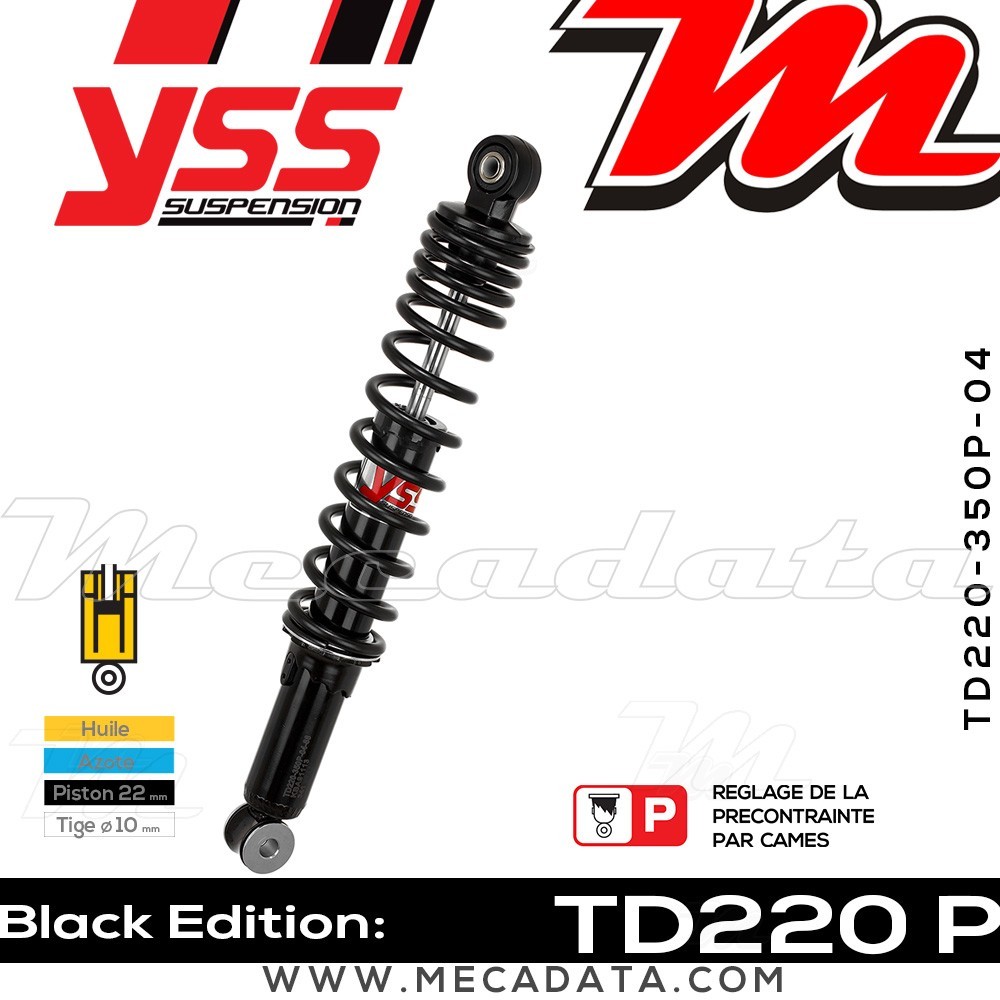 Amortisseur ~ YSS TD220-350P-04-88