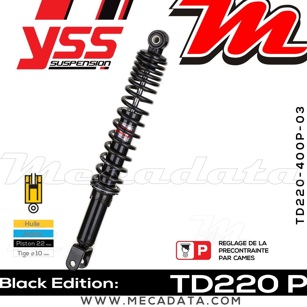 Amortisseur ~ YSS TD220-400P-03-88