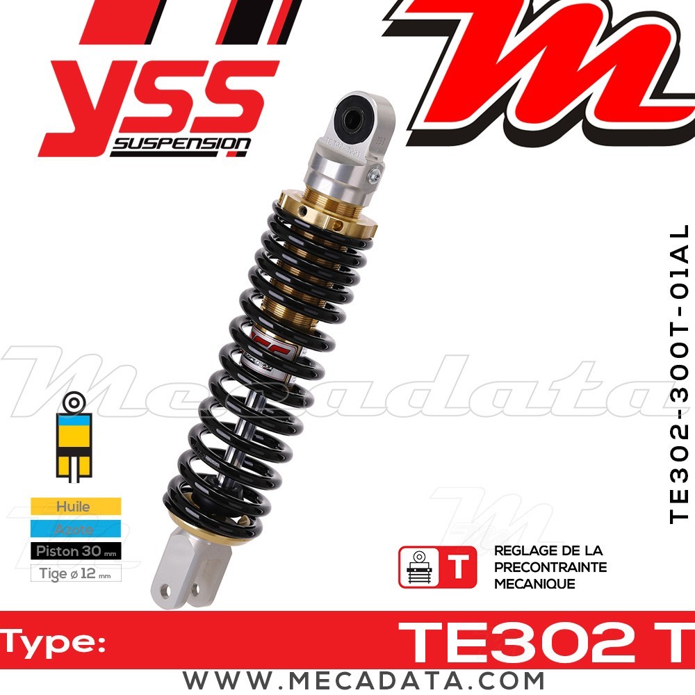 Amortisseur ~ YSS TE302-300T-01AL-38