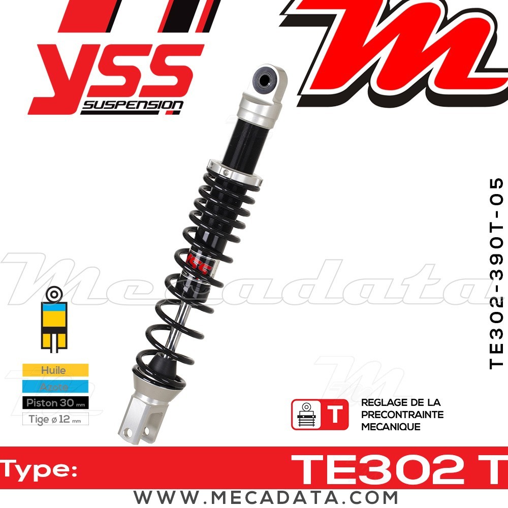 Amortisseur ~ YSS TE302-390T-05-88