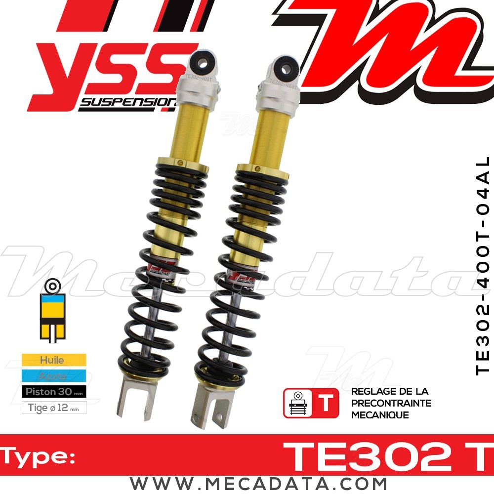 Amortisseur ~ YSS TE302-400T-04AL38