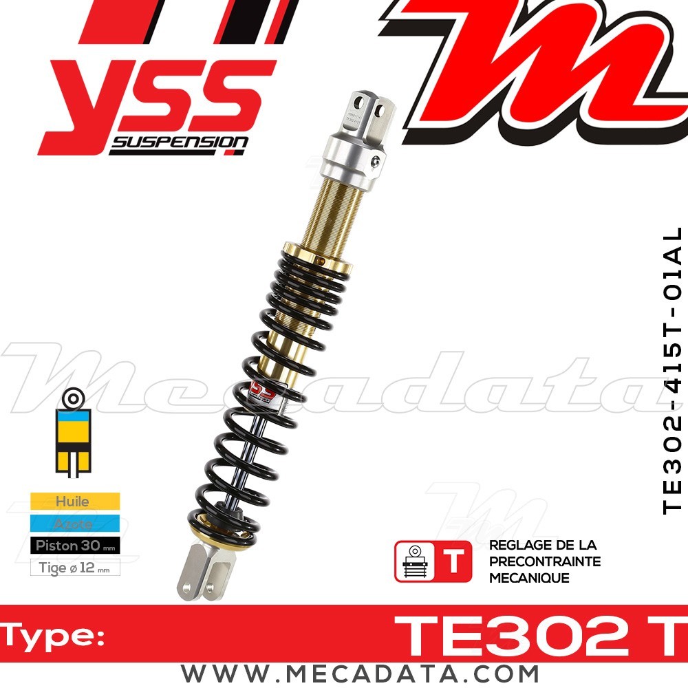 Amortisseur ~ YSS TE302-415T-01AL-38