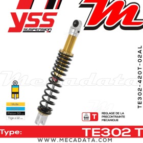 Amortisseur ~ YSS TE302-420T-02AL-38