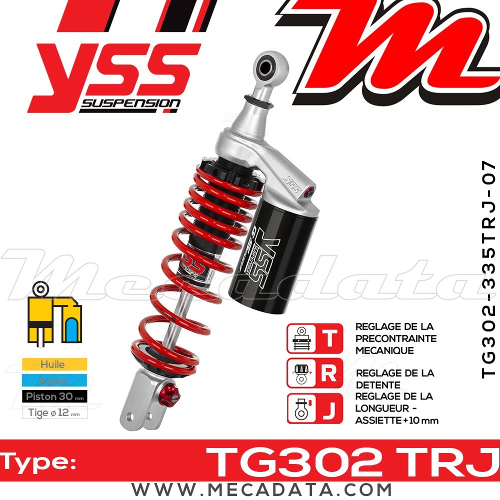 Amortisseur ~ YSS TG302-335TRJ-07-858