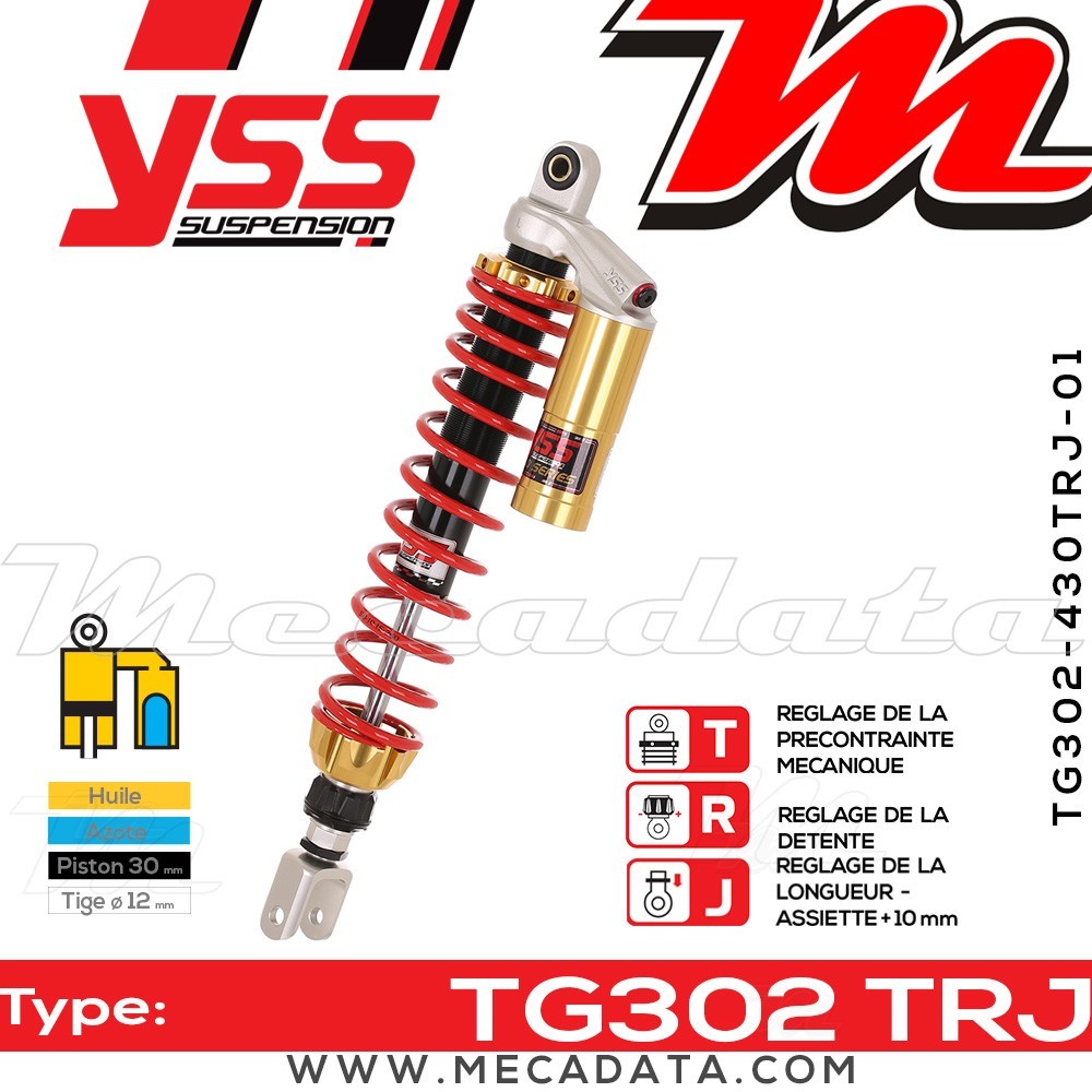 Amortisseur ~ YSS TG302-430TRJ-01-858