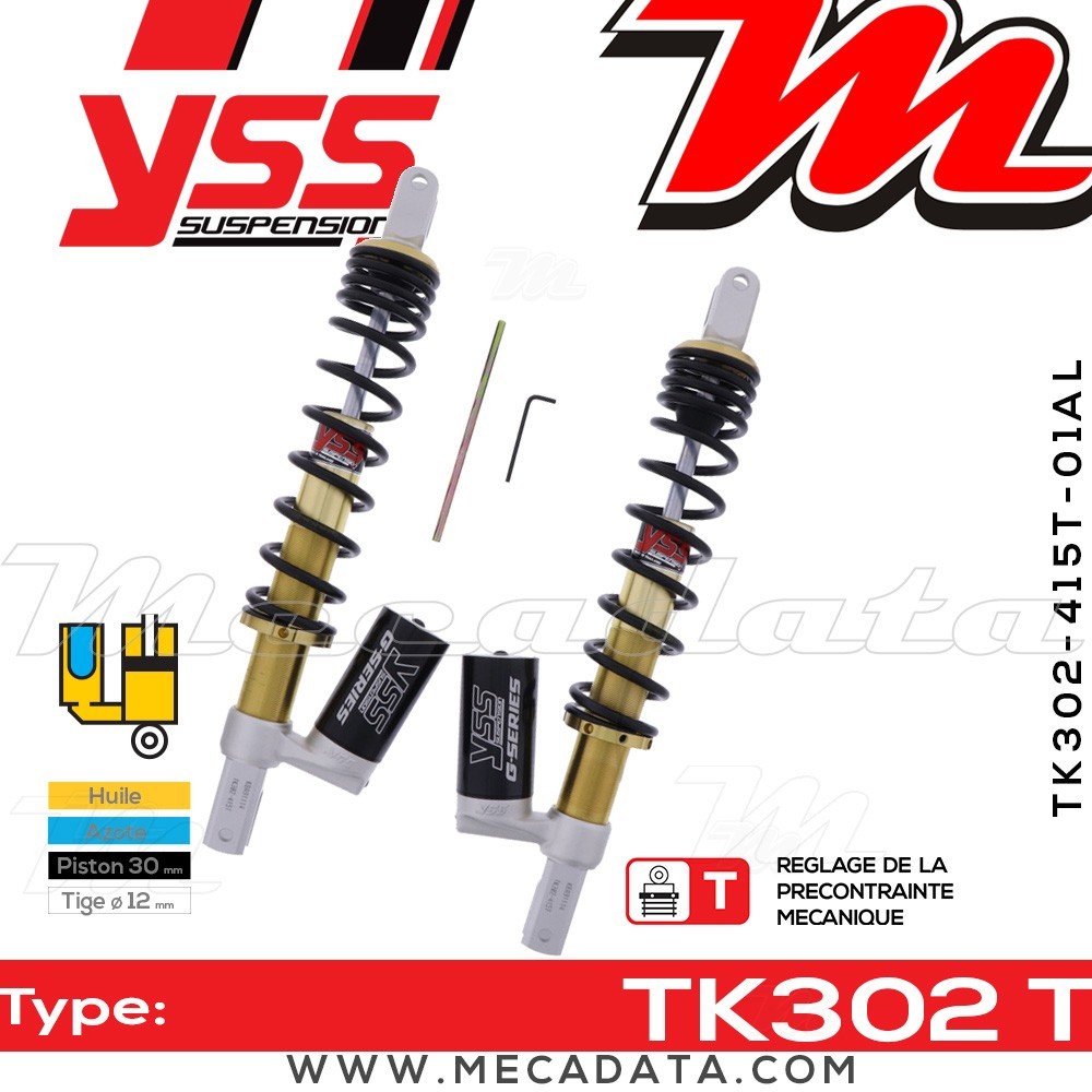 Amortisseur ~ YSS TK302-415T-01AL-388