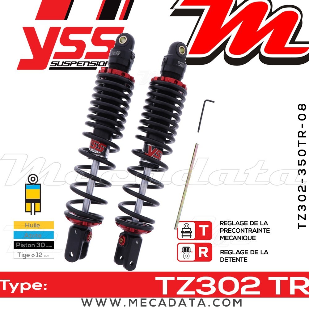 Amortisseur ~ YSS TZ302-350TR-08-88A