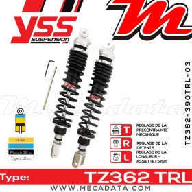 Amortisseur ~ YSS TZ362-390TRL-03-88