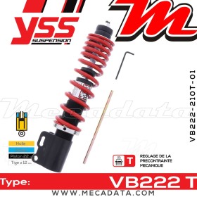Amortisseur ~ YSS VB222-210T-01-85