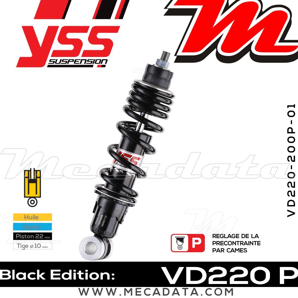 Amortisseur ~ YSS VD220-200P-01-88