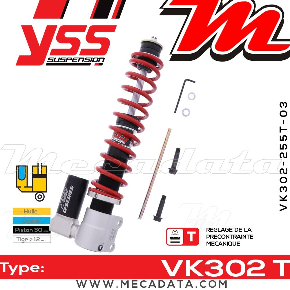 Amortisseur ~ YSS VK302-255T-03-858