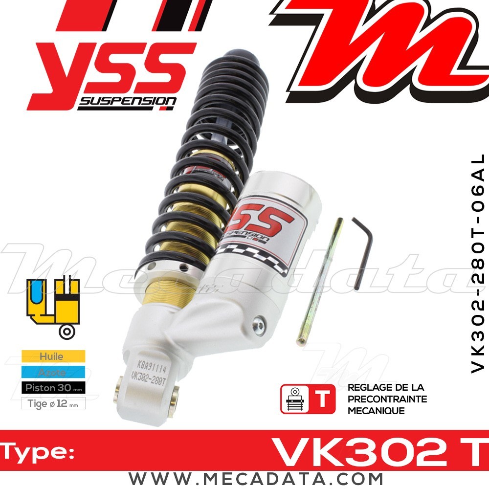 Amortisseur ~ YSS VK302-280T-06AL-388