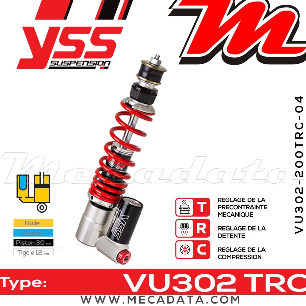 Amortisseur ~ YSS VU302-200TRC-04-858
