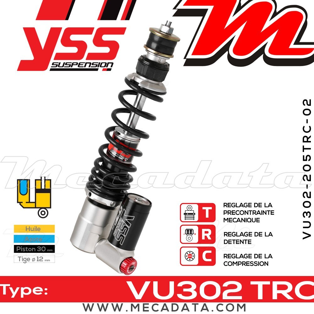Amortisseur ~ YSS VU302-205TRC-02-888