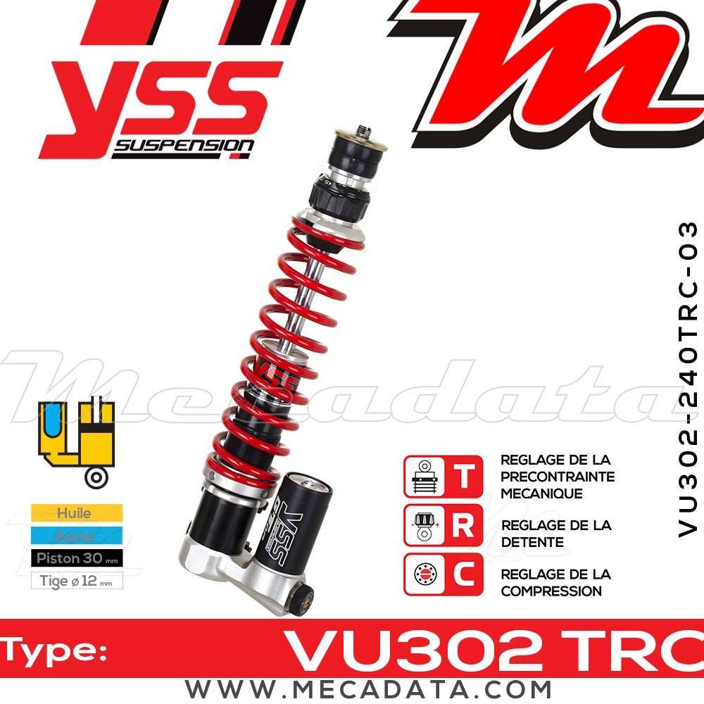 Amortisseur ~ YSS VU302-240TRC-03-858