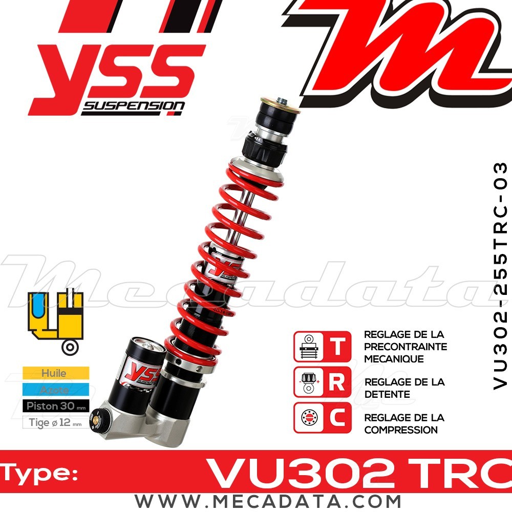 Amortisseur ~ YSS VU302-255TRC-03-858