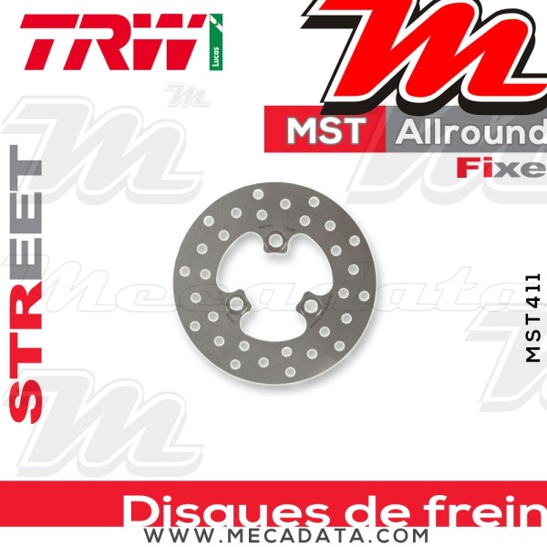 Disque de frein ~ TRW Lucas MST 411 ALL