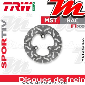 Disque de frein ~ TRW Lucas MST 243 RAC
