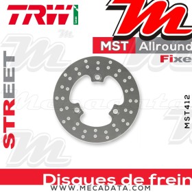 Disque de frein ~ TRW Lucas MST 412 ALL