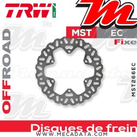 Disque de frein ~ TRW Lucas MST 266 EC