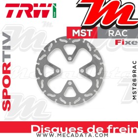Disque de frein ~ TRW Lucas MST 269 RAC